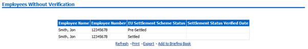 EU settled status no verification