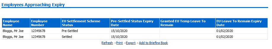 EU settled status employees